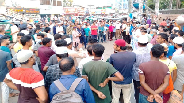 সিলেট নাগরিকবৃন্দের বিক্ষোভ: রায়হান হত্যায় জড়িত পুলিশ সদস্যদের গ্রেফতার দাবি