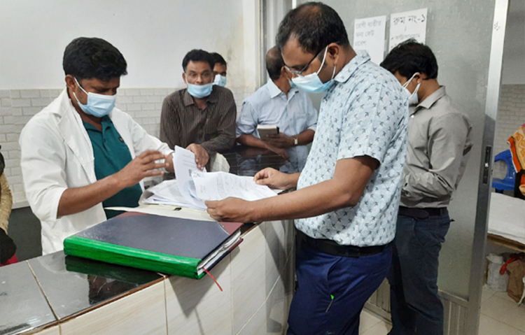 নবীগঞ্জে লাইসেন্সবিহীন দুটি ডায়াগনস্টিক সেন্টারকে জরিমানা