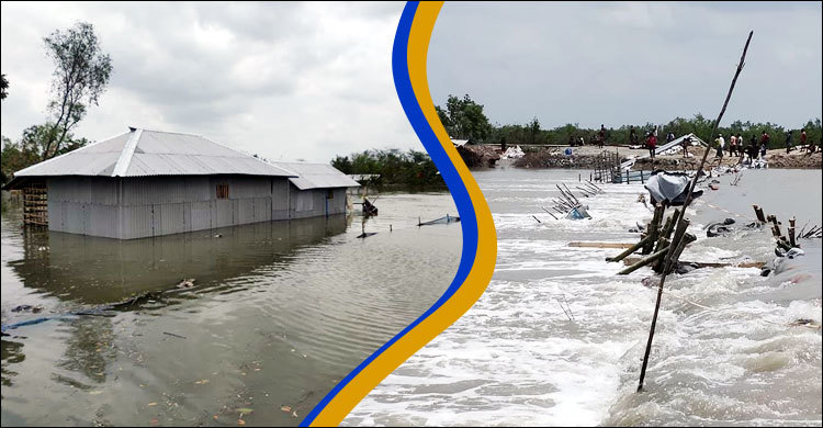 সারাদেশে ঘূর্ণিঝড়-বন্যার ক্ষতি পোষাতে আসছে ৫৯০৫ কোটি টাকার প্রকল্প