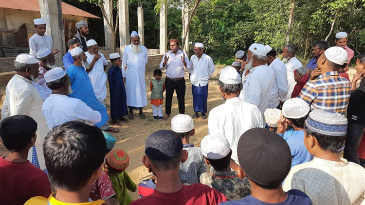 বোগলাবাজার ইউপি নির্বাচনে সম্ভাব্য চেয়ারম্যান প্রার্থী মাসুক রানার মতবিনিময়