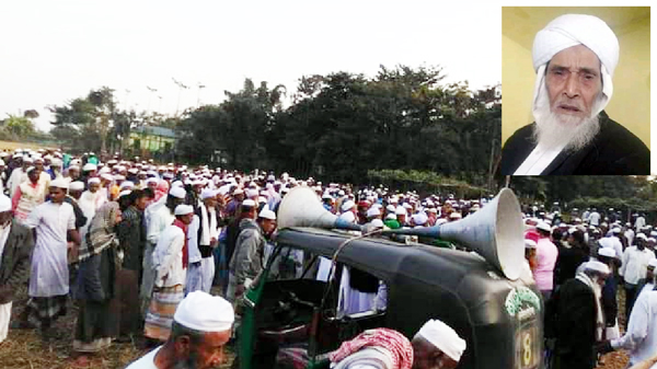 ছাত্র জমিয়ত নেতা ফয়েজের পিতার জানাজা সম্পন্ন : শোক