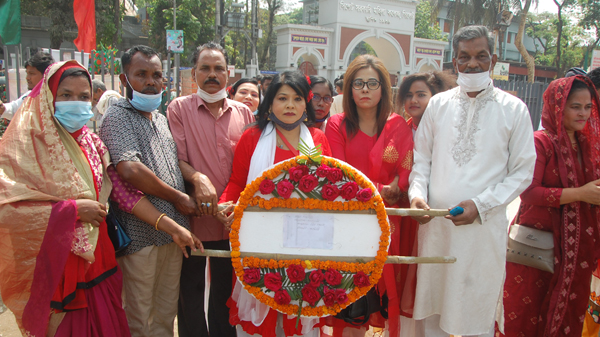 মহান স্বাধীনতা দিবসে আওয়ামী বাস্তহারা লীগ সিলেট জেলা কমিটির শ্রদ্ধাঞ্জলি