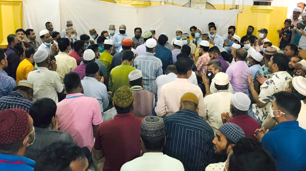 খন্দকার মুক্তাদিরের সুস্থতা কামনায় সিলেটে স্বেচ্ছাসেবক দলের দোয়া ও মিলাদ মাহফিল