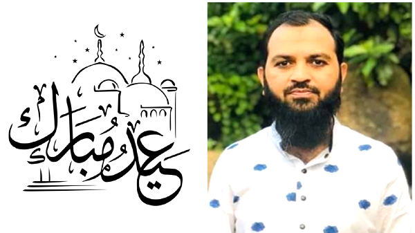 সিলেট জেলা ছাত্রদল সভাপতি আলতাফ হোসেন সুমনের ঈদ শুভেচ্ছা