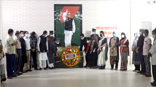 যথাযোগ্য মর্যাদায় রাগীব-রাবেয়ায় জাতীয় শোক দিবস পালন