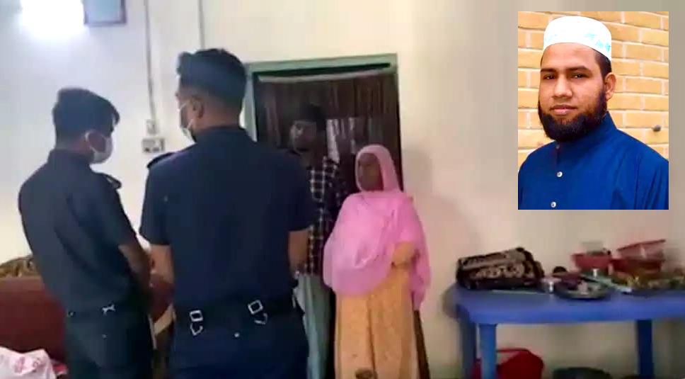 সাবেক জামায়াতে ইসলামির সদস্য আবুল হোসেনের বাড়িতে পুলিশী তল্লাশী