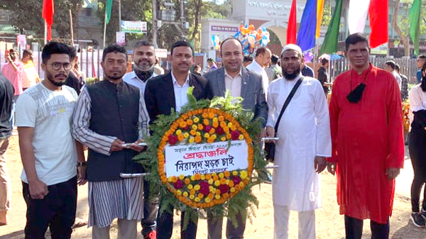 মহান বিজয় দিবসে নিসচা সিলেট মহানগরের শ্রদ্ধাঞ্জলি অর্পন