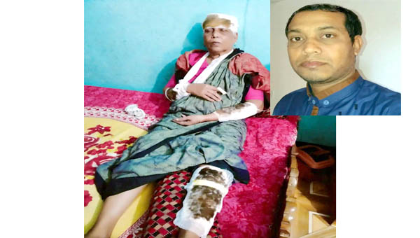 যুবদল নেতা ফারুকের বাড়িতে হামলা ও ভাংচুর