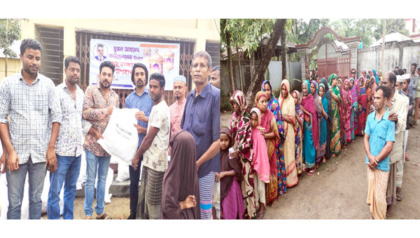 সুজন আহমেদ ফাউন্ডেশনের উদ্যোগে রমজানের উপহার বিতরণ