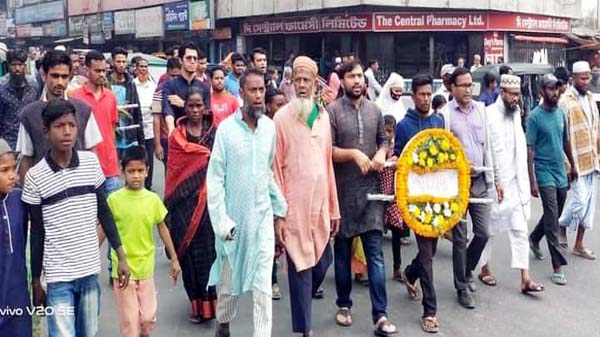 মাতৃভাষা দিবসে বাসদ সিলেট জেলার শ্রদ্ধাঞ্জলী অর্পন