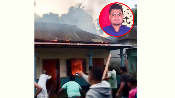 Expatriate Chhatradal leader Mohammad Tanvir Hossain’s house caught fire