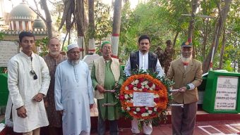 বঙ্গবীর ওসমানীর ৪১তম মৃত্যুবার্ষিকীতে জাতীয় জনতা পার্টির পুষ্পস্তবক