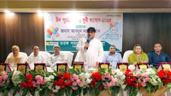তরঙ্গ সমাজ কল্যান সমাজের কল্যাণের কাজ করে যাচ্ছে: আব্দুন নাসের খান
