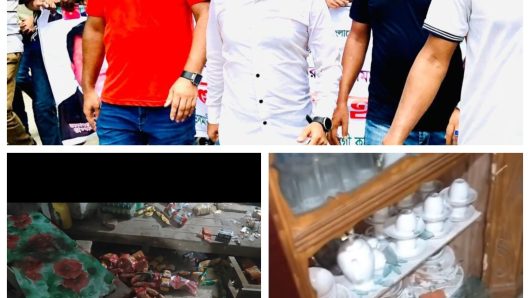 সোহানের দোকানে হামলার কয়েকদিন পড়েই আবার বাড়িতে হামলা