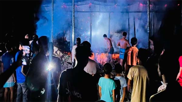 মৌলভীবাজার ধোবারহাটে শমসেরগঞ্জ বাজারে ‘দাশ এগ্রিকালচার ফার্ম’ অগ্নিকান্ড