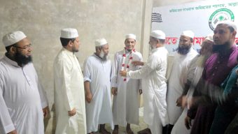 সিলেট মহানগর যুব জমিয়তের নবনির্বাচিত সাধারণ সম্পাদক হাফিজ আব্দুল করিম দিলদার ডৌবাড়ী ইউনিয়নে সংবর্ধিত