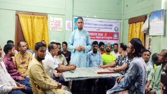 “ফুটপাত ও রাস্তা দখলমুক্ত না হওয়া পর্যন্ত আন্দোলন চলবে”