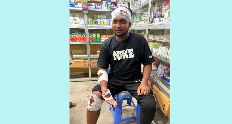 ওসমানীনগরে পূর্ব শত্রুতায় সম্পত্তির বিরোধের জেরে অতর্কিত হামলা, ভাংচুর: যুবক গুরুতর আহত