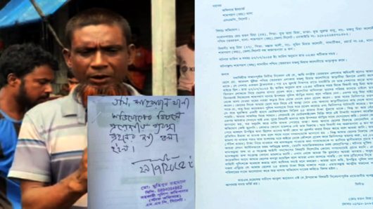 সিলেটে পুলিশের উপস্থিতিতে চুরি!