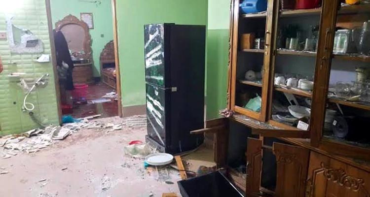 জালাল হত্যা মামলার রায় ঘোষনা ও ফ্রান্স প্রবাসী মোহাম্মদ লোকমান আহমদের বাড়িতে হামলা ও ভাংচুর 