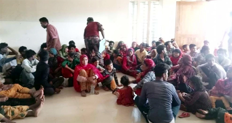 সিলেট সীমান্তে ২৫০ জনসহ সারাদেশে ১৯০১ জনকে পুশইন