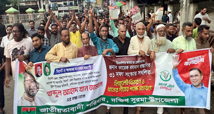 দেশে ধানের শীষের পক্ষে গণজোয়ার সৃষ্টি হয়েছে: খান জামাল