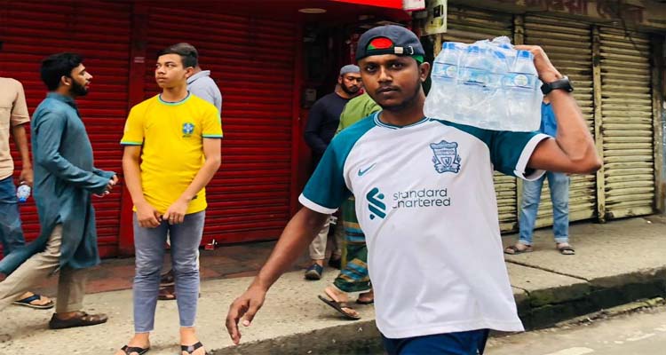 বৈষম্যবিরোধী ছাত্র আন্দোলনে আহতদের পুনর্বাসন ও মানবাধিকারের দাবিতে তরুণ সংগঠক আব্দুর রহিম