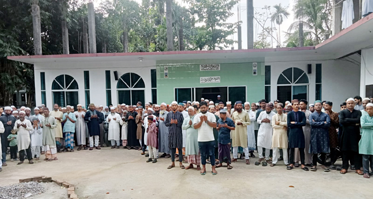 সিলাম ঢালিপাড়া গ্রামবাসীর উদ্যোগে কবর জিয়ারত, মিলাদ ও দোয়া মাহফিল