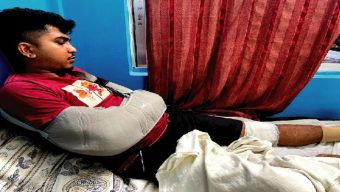 কানাডা প্রবাসী প্রান্ত দে এর উপর দুবৃর্তদের হামলা
