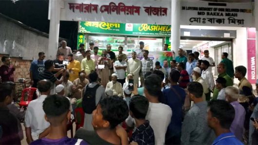 দনারাম, চানপুর ও ডাইকের বাজারে ধানের শীষের পক্ষে ও ৩১ দফার সমর্থনে খান জামালের গনসংযোগ