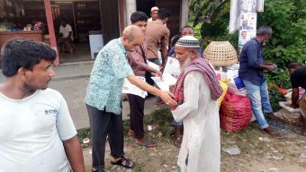 দক্ষিণ সুরমার বিভিন্ন স্থানে ড. ফয়েজ উদ্দিন এমবিই’র সমর্থনে গণসংযোগ