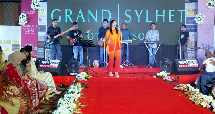 ওয়েডিং প্রদর্শনীতে মুগ্ধ সিলেটবাসী