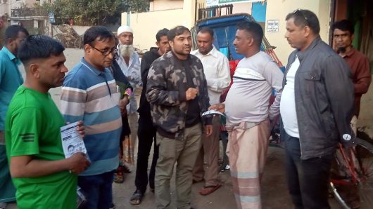 সিলেট-১ আসনে বাসদ মনোনীত প্রার্থী প্রণব জ্যোতি পাল এর কুশল বিনিময় অব্যাহত