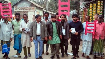 মই মার্কায় ভোট দিয়ে নীতি ও মূল্যবোধকে বিজয়ী করুন: প্রণব জ্যোতি পাল