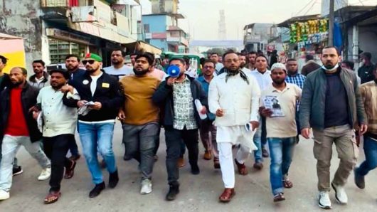 সিলেট-৩ আসনে ধানের শীষের প্রচারনায় জালালপুরে দক্ষিণ সুরমা উপজেলা স্বেচ্ছাসেবক দল