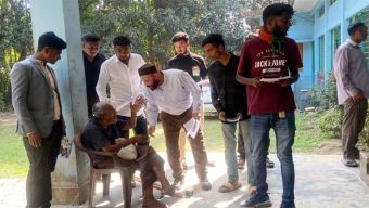 লন্ডন বিএনপি নেতা ইসরাইলের নেতৃত্বে ধানের শীষের গনসংযোগ