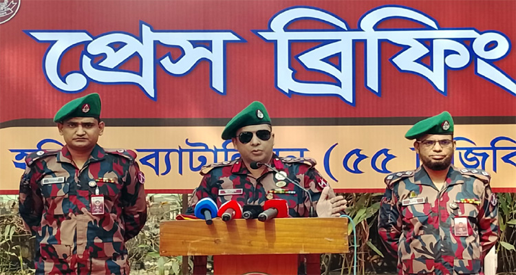 নির্বাচন ঘিরে হবিগঞ্জে কঠোর নিরাপত্তায় মাঠে বিজিবি