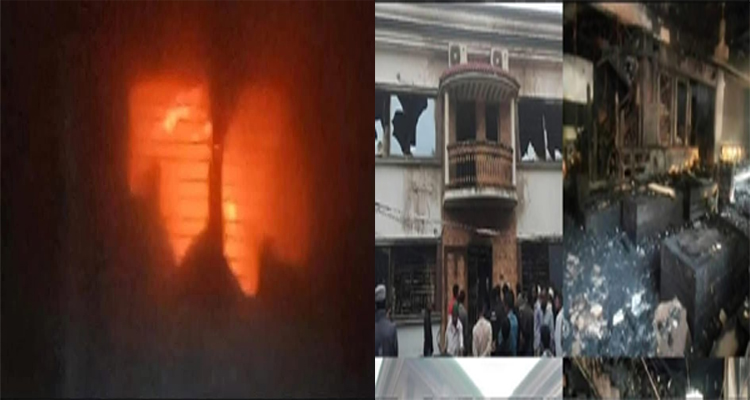 আওয়ামীলীগের নেতার মা ও চাচীকে ঘরে আগুন দিয়ে পুড়িয়ে হত‍্যা