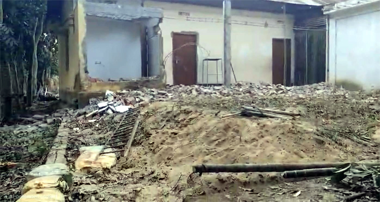 মৌলভীবাজারে ছাত্রলীগ নেতার বাড়িতে হামলা ও ভাঙচুরের অভিযোগ