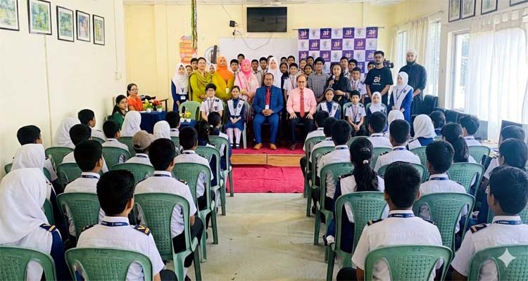 স্কলার্সহোম শিবগঞ্জ ক্যাম্পাসে “Smart Language Learning with AI” -শীর্ষক কর্মশালা অনুষ্ঠিত