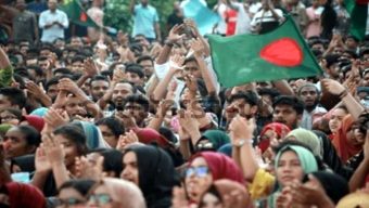 মৌলভীবাজারে ছাত্রীদের মিছিলে ছাত্রলীগের হামলা, আহত অন্তত ১০