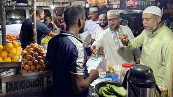বড়লেখায় জামায়াতের মাসব্যাপী দাওয়াতি অভিযান উপলক্ষে গণসংযোগ