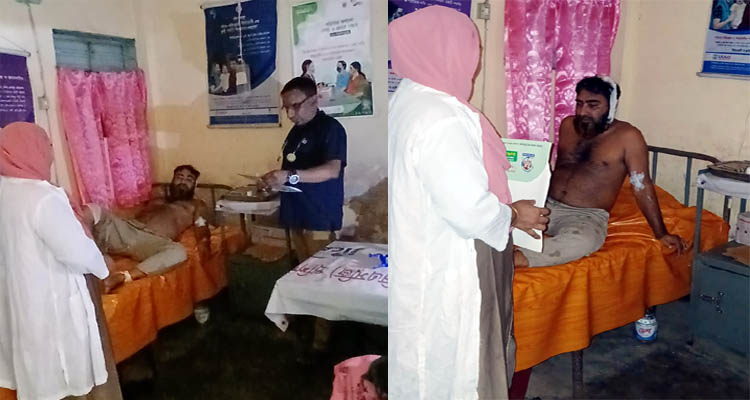খাল ভরাট ও দখলের প্রতিবাদ করায় সমাজ কর্মী রফিক উদ্দিন বাসনের উপর হামলা