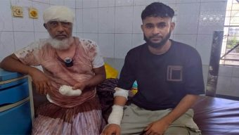 জগন্নাথপুরে জমি নিয়ে বিরোধে হামলা, বাবা-ছেলে আহত