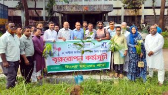 ২২শে অক্টোবর জাতীয় নিরাপদ সড়ক দিবস উপলক্ষ্যে নিসচা সিলেট মহানগর শাখার বৃক্ষরোপন কর্মসূচীর উদ্বোধন